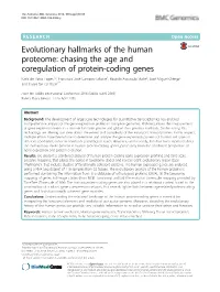 Chasing the Age and Coregulation of Protein-Coding Genes