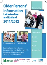 OLDER PERSONS BOOKLET 2011AW.Indd