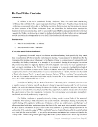 The Zonal Walker Circulation