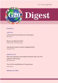 G20 Digest April 2021 0.Pdf