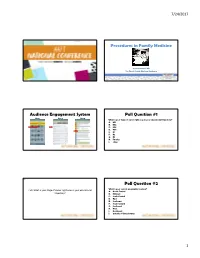Procedures in FM
