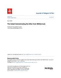 The Ustad: Domesticating the Other from With(In/Out)