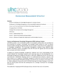 Knowledge Management Strategy