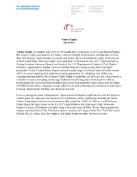 Vanita Gupta Short Bio