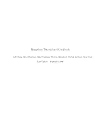 Biopython Tutorial and Cookbook