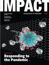 Responding to the Pandemic P.18 STARTING OFF CONTENTS