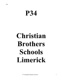 P34 Christian Brothers Schools Limerick