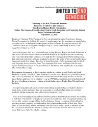 Save Darfur Coalition and Genocide Intervention Network Are Now