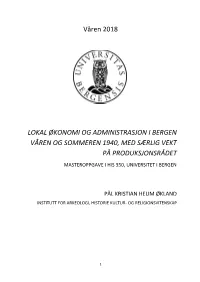 Master Thesis