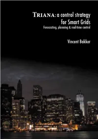 Triana: a Control Strategy for Smart Grids. Forecasting, Planning And