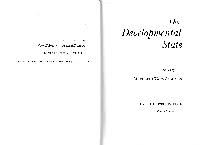 Developmental State I Meredith Wcc-Curnings, Editor; Meredith Woo-Cumin~ P·· Cm