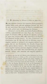 Ffltu Den Manchen Punkten Der Römischen Kaiseraeschiehle