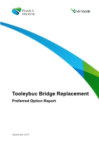 Tooleybuc Bridge Replacement Preferred Option Report