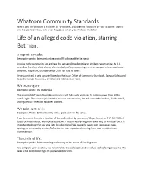 Whatcom Community Standards Life Of