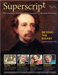 Beyond the Binary Digital Humanities Today