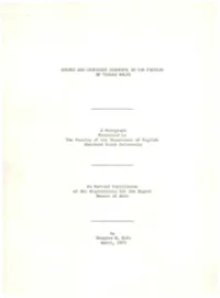 Gothic and Grotesque Elements in the Fiction of Thomas Wolfe