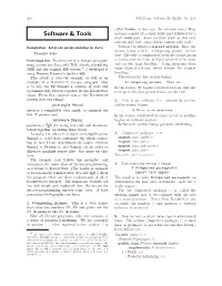 Literate Programming in Java Section 1 Is Always a Starred Section