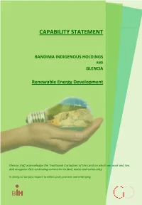Capability Statement