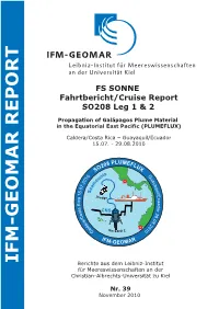 Ifm-Geomar Report