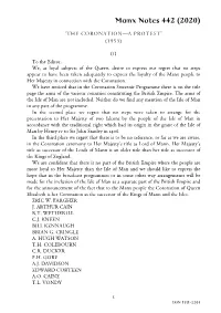 Manx Notes 442 (2020)