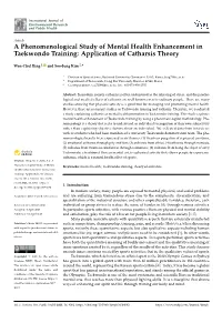 Application of Catharsis Theory