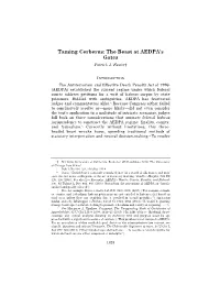 Taming Cerberus: the Beast at AEDPA’S Gates Patrick J
