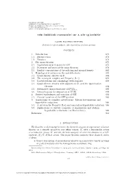 THE DERIVED CATEGORY of a GIT QUOTIENT Contents 1. Introduction 871 1.1. Author's Note 874 1.2. Notation 874 2. the Main Theor