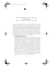 The Torah Scroll and God's Presence*