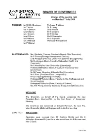 Board of Governors