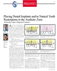 Periodontics