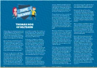 Thomas Hog YOUNG the Troubles Would Come to an End