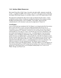 Yolo Bypass IRWMP Sections 1, 4, 5, 6 Revisions