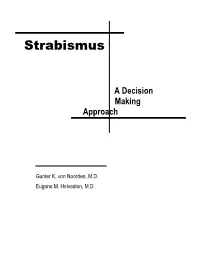 Strabismus: a Decision Making Approach