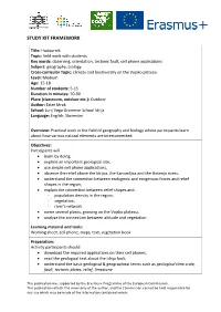Study Kit Framework Template.Docx