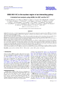 GRB 190114C in the Nuclear Region of an Interacting Galaxy a Detailed Host Analysis Using ALMA, the HST, and the VLT?
