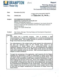 Planning, Design and Development Committee Item F1 for December