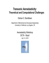 Transonic Aeroelasticity: Theoretical and Computational Challenges