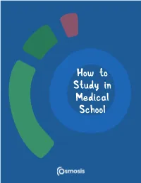 Osmosis Study Guide