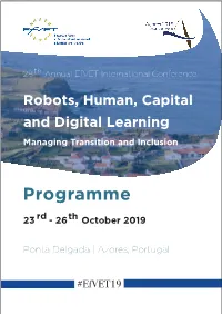 Robots, Human, Capital and Digital Learning Managing Transition and Inclusion