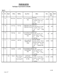 PESHI REGISTER Peshi Register from 01-04-2016 to 30-04-2016