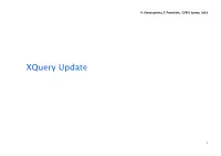 Xquery Update