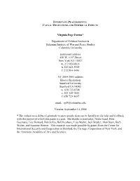 Interstate Peacekeeping: Causal Mechanisms and Empirical Effects