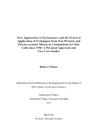 New Approaches to Performance and the Practical