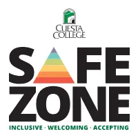 INCLUSIVE • WELCOMING • ACCEPTING Safe Zone Training Handbook