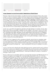 Jeremy Hammond on Aaron Swartz and the Criminalization of Digital Dissent