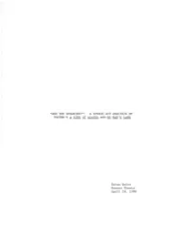 A Speech Act Analysis of Pinter's a Kind of Alaska and No Man' 12