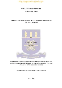Geography and Human Development a Study of Ancient Athens 2016.Pdf