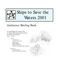 Ships to Save the Waters 2001