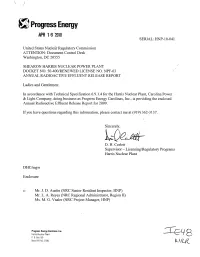 Annual Radioactive Effluent Release Report for 2009