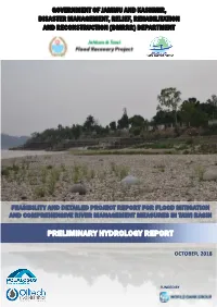 Preliminary Hydrology Report